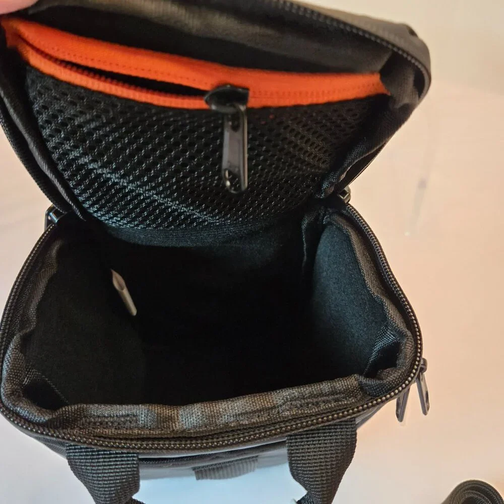 S-ZONE Dual-Open Camera Bag Waterproof Case - Black